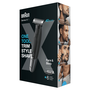 Braun Series X XT5200 Negro Níquel-metal hidruro (NiMH) Recortadora Multifunción para Cuerpo, Barba y Cara
