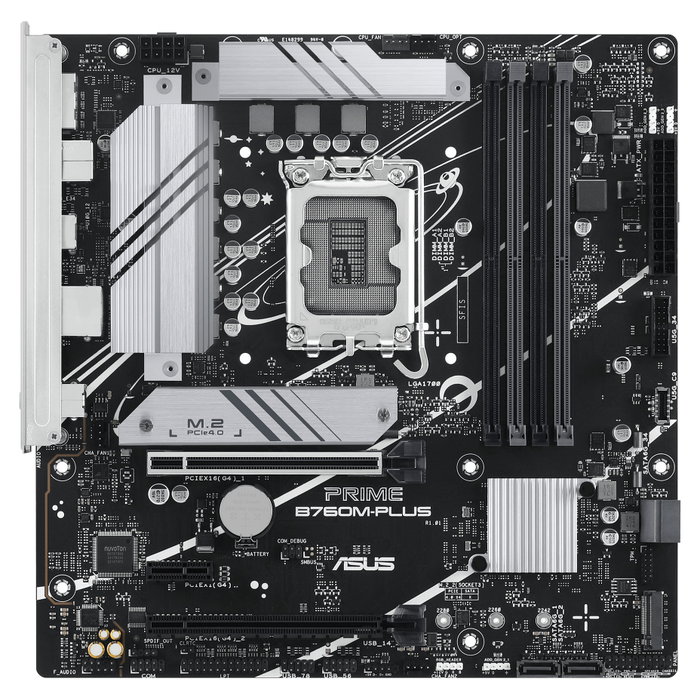 ASUS PRIME B760M-PLUS Placa Base Intel LGA 1700 B760 4x DDR5 192GB HDMI DP SATA M.2 USB 3.2 USB-C 2.5GB Micro ATX 90MB1GY0-M0EAY0 ASUS PRIME B760M-PLUS Placa Base Intel LGA 1700 B760 4x DDR5 192GB HDMI DP SATA M.2 USB 3.2 USB-C 2.5GB Micro ATX 90MB1GY0-M0EAY0