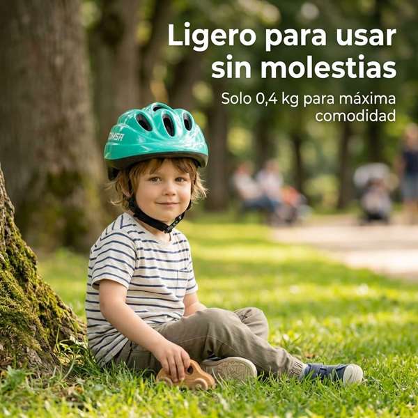 Toimsa Casco Infantil Verde 52-56 cm