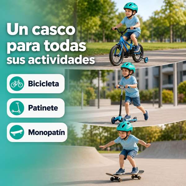 Toimsa Casco Infantil Verde 52-56 cm
