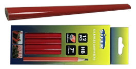 SIFER Lápiz Carpintero Blíster 12 Piezas 424012