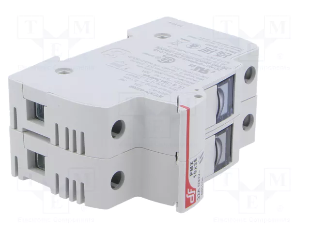 DF ELECTRIC Portafusibles PMX 2 Polos 32A 10x38mm DF ELECTRIC Portafusibles PMX 2 Polos 32A 10x38mm