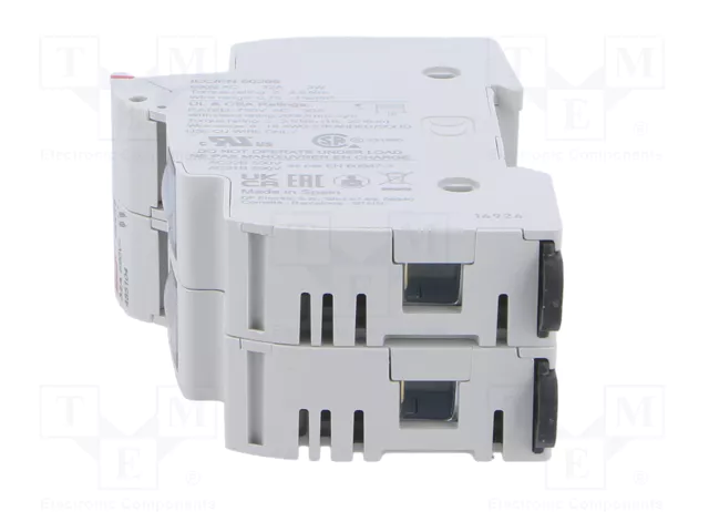DF ELECTRIC Portafusibles PMX 2 Polos 32A 10x38mm DF ELECTRIC Portafusibles PMX 2 Polos 32A 10x38mm