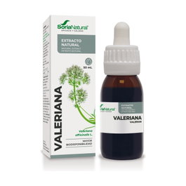 Soria Natural Extracto de Valeriana Fórmula XXI 50 ml - Complemento para relajar y mejorar el descanso