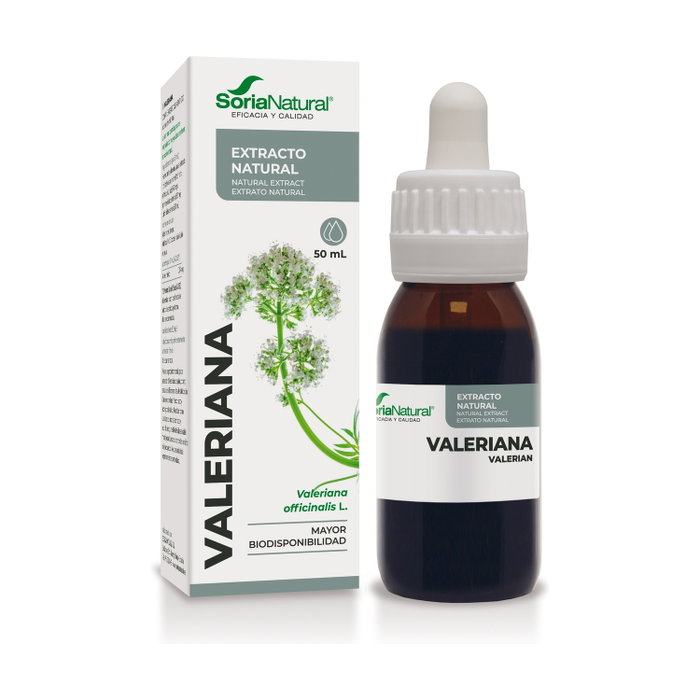 Soria Natural Extracto de Valeriana Fórmula XXI 50 ml - Complemento para relajar y mejorar el descanso Soria Natural Extracto de Valeriana Fórmula XXI 50 ml - Complemento para relajar y mejorar el descanso