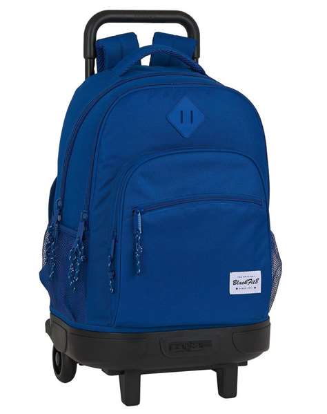 Blackfit8 Mochila Grande con Ruedas Compacta Ext. Orga Oxford 33x45x22cm