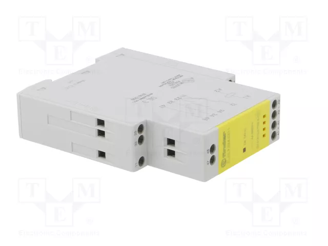 FINDER 7S Relé de Seguridad 24VDC 3 Salidas