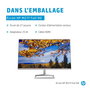 HP M27f Monitor Full HD de Alta Definición, Pantalla Inmersiva con Diseño Ergonómico y Sostenible para Trabajo y Ocio