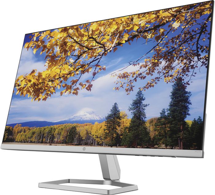 HP M27f Monitor Full HD de Alta Definición, Pantalla Inmersiva con Diseño Ergonómico y Sostenible para Trabajo y Ocio