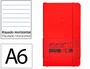 Antartik Cuaderno Antartik Notes Tapa Blanda Rojo A6 Rayas 100 Hojas