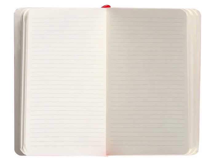 Antartik Cuaderno Antartik Notes Tapa Blanda Rojo A6 Rayas 100 Hojas