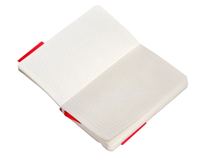 Antartik Cuaderno Antartik Notes Tapa Blanda Rojo A6 Rayas 100 Hojas