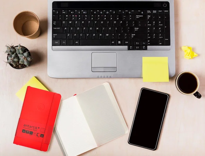 Antartik Cuaderno Antartik Notes Tapa Blanda Rojo A6 Rayas 100 Hojas