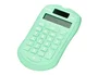 Liderpapel Calculadora Bolsillo XF42 8 Dígitos Solar y Pilas Color Verde 94x59,5x10,5mm