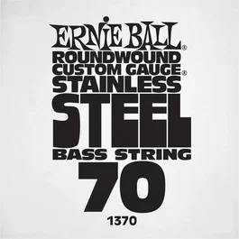 ERNIEBALL Cuerda de Bajo Stainless Steel Entorchada .070