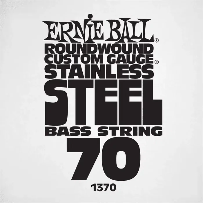 ERNIEBALL Cuerda de Bajo Stainless Steel Entorchada .070