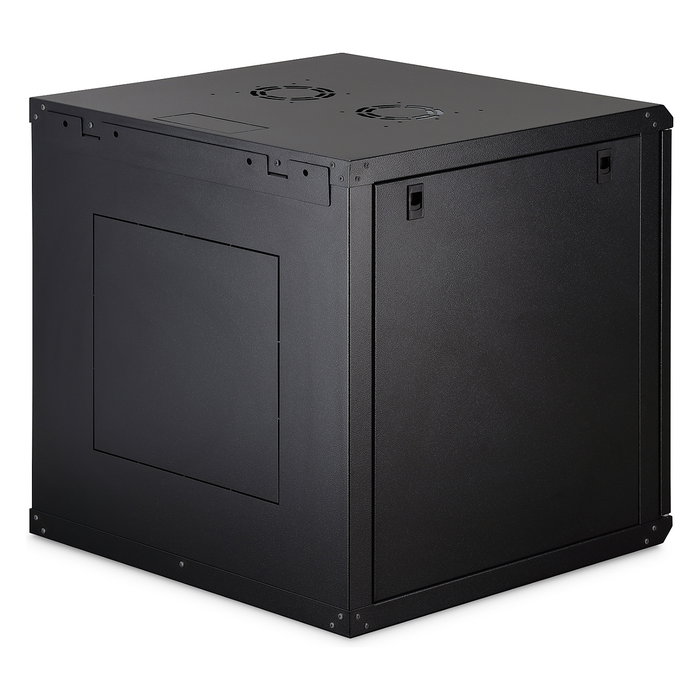 Digitus Caja Mural Bastidor de Pared Dynamic-N Serie 12U, 600x600 mm (Ancho x Profundidad), Bloqueo, Gestión Cables, Sin Montar