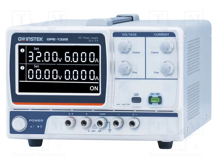GW INSTEK Fuente de alimentación de laboratorio 0÷32VDC 0÷6A GW INSTEK Fuente de alimentación de laboratorio 0÷32VDC 0÷6A
