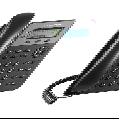Grandstream GXP-1615 Teléfono IP Entry con PoE, 1 Línea, 500 Entradas, Pantalla LCD, Ethernet Rápido
