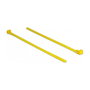 DeLOCK Brida Reutilizable de Nylon 200 x 7,5 mm, Amarillo (100 piezas)