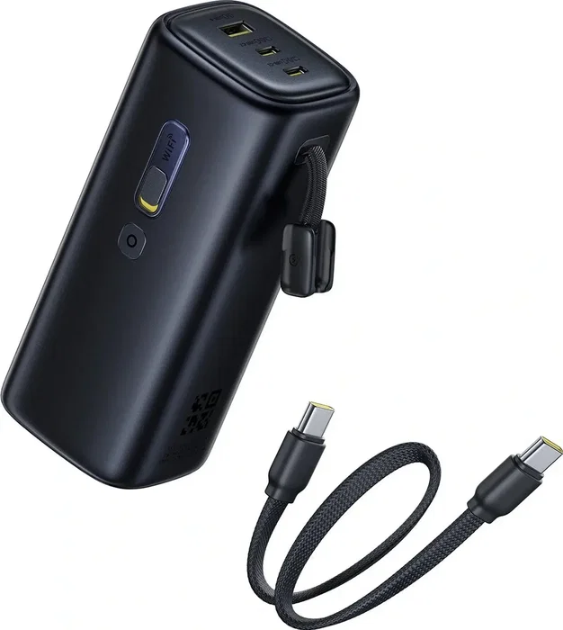 Baseus EnerGeek GX11 MiFi Power Bank 20000mAh 67W Cosmic Black
