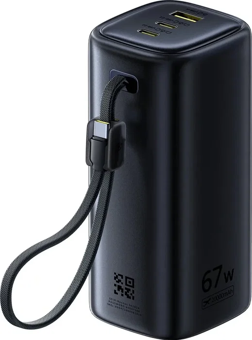 Baseus EnerGeek GX11 MiFi Power Bank 20000mAh 67W Cosmic Black