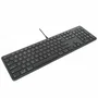 Targus AKB874NO - Teclado Universal USB Alámbrico QWERTY Nórdico, Formato Completo 104 Teclas con Teclado Numérico, Color Negro, Antimicrobiano y Plug & Play