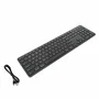 Targus AKB874NO - Teclado Universal USB Alámbrico QWERTY Nórdico, Formato Completo 104 Teclas con Teclado Numérico, Color Negro, Antimicrobiano y Plug & Play