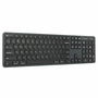 Targus Teclado USB-A Cableado Full-Size Nordic Negro EcoSmart con Protección Antimicrobiana DefenseGuard