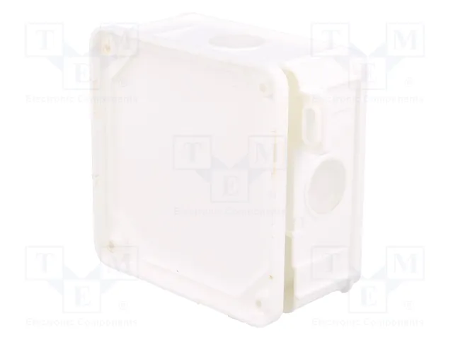 ELEKTRO-PLAST NASIELSK Caja de conexiones IP55 de 98x98x46mm Blanca