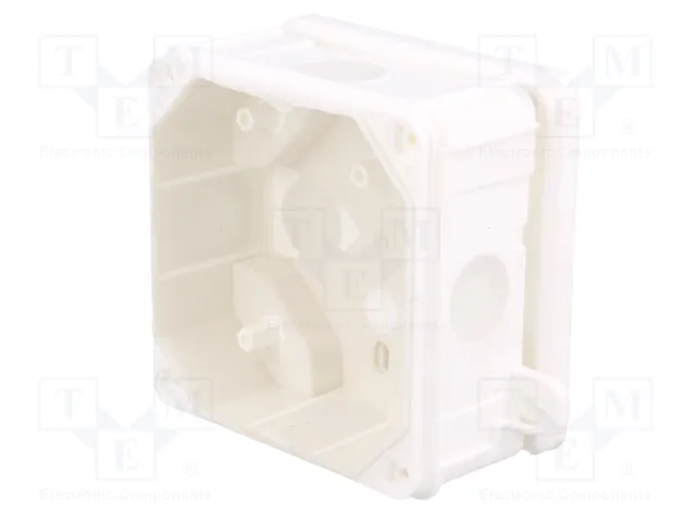 ELEKTRO-PLAST NASIELSK Caja de conexiones IP55 de 98x98x46mm Blanca