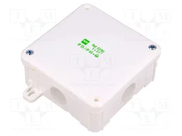 ELEKTRO-PLAST NASIELSK Caja de conexiones IP55 de 98x98x46mm Blanca