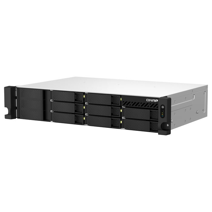 QNAP TS-864EU-RP-8G 2U 8-Bay 30.48cm Rackmount NAS Intel Celeron N5095 8GB 8x3.5/2.5 SATA 2x300W PSU
