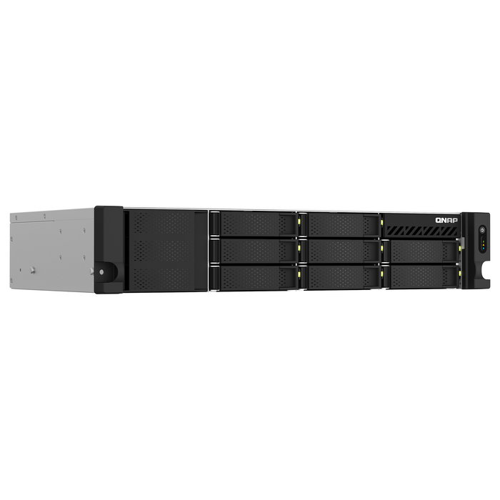 QNAP TS-864EU-RP-8G 2U 8-Bay 30.48cm Rackmount NAS Intel Celeron N5095 8GB 8x3.5/2.5 SATA 2x300W PSU