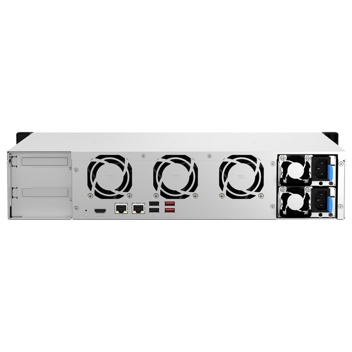 QNAP TS-864EU-RP-8G 2U 8-Bay 30.48cm Rackmount NAS Intel Celeron N5095 8GB 8x3.5/2.5 SATA 2x300W PSU