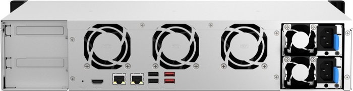 QNAP TS-864eU-RP-8G NAS de 8 bahías, Bastidor 2U, Intel Celeron N5095, 8 GB RAM