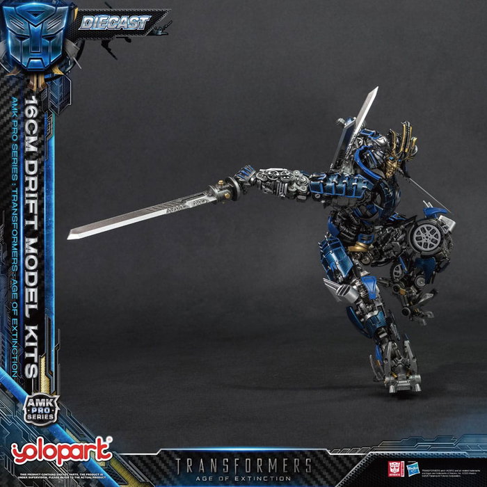 Yolopark Transformers: La era de la extinción AMK Pro Series Kit de modelo Drift 16 cm