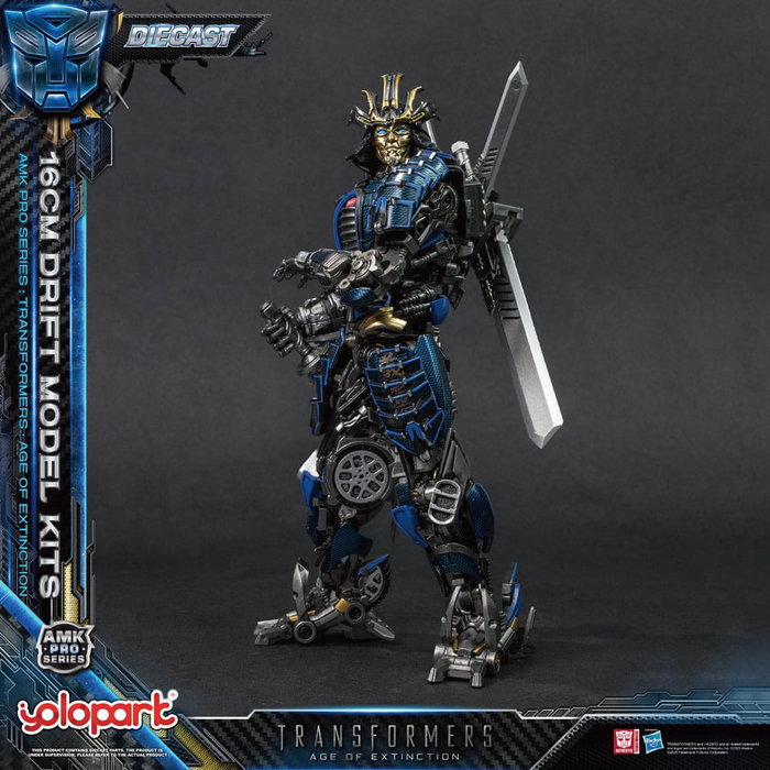 Yolopark Transformers: La era de la extinción AMK Pro Series Kit de modelo Drift 16 cm