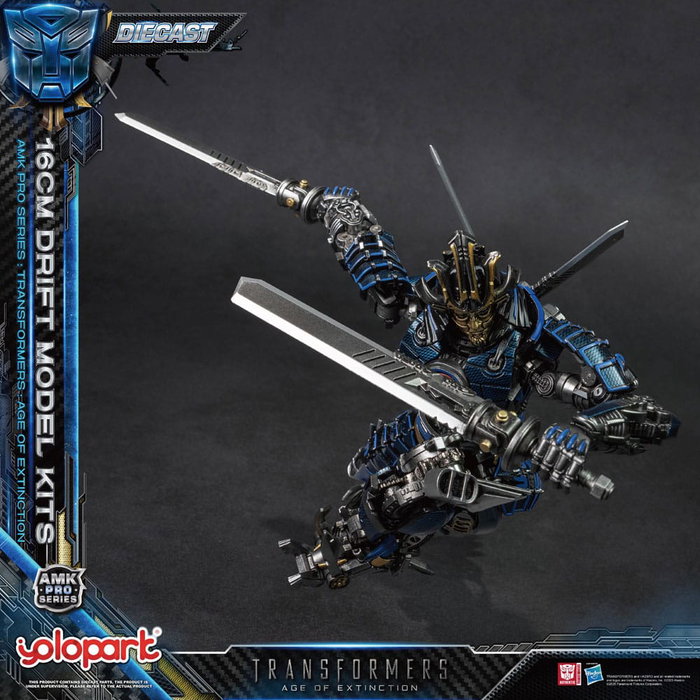 Yolopark Transformers: La era de la extinción AMK Pro Series Kit de modelo Drift 16 cm