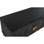 DKD Home Decor Mueble TV Mandala Mango y Metal Negro y Dorado 160x40x50 cm