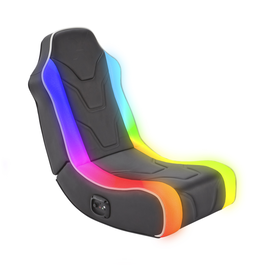 Xrocker Chimera Silla Gaming con Altavoces Negro, Blanco