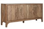 DKD Home Decor Buffet de Acacia Marrón Claro 175x40x81 cm