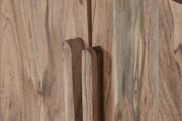 DKD Home Decor Buffet de Acacia Marrón Claro 175x40x81 cm DKD Home Decor Buffet de Acacia Marrón Claro 175x40x81 cm