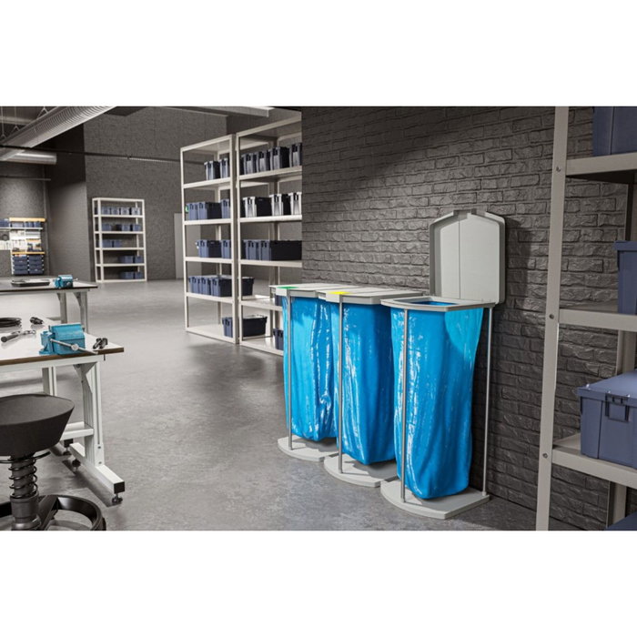Hailo ProfiLine MSS XXXL Aluminium Soporte para bolsas de basura