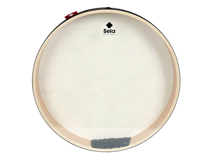 Sela Ocean Drum de 40 cm con Marco de Madera Natural Sela Ocean Drum de 40 cm con Marco de Madera Natural
