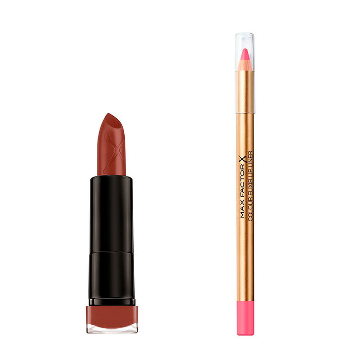 Max Factor Colour Elixir Lipliner Matte Lote #055 Desert 2 unidades