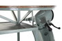 DKD Home Decor Mesa Loft Verde Menta/Marrón 72 x 110 x 116 cm