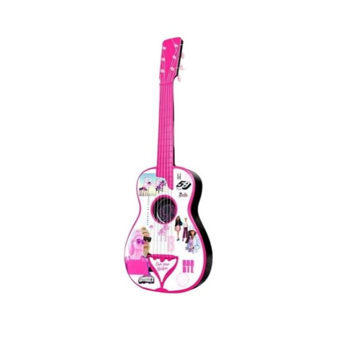 Reig Guitarra de Plástico Barbie con 4 Cuerdas y Estuche