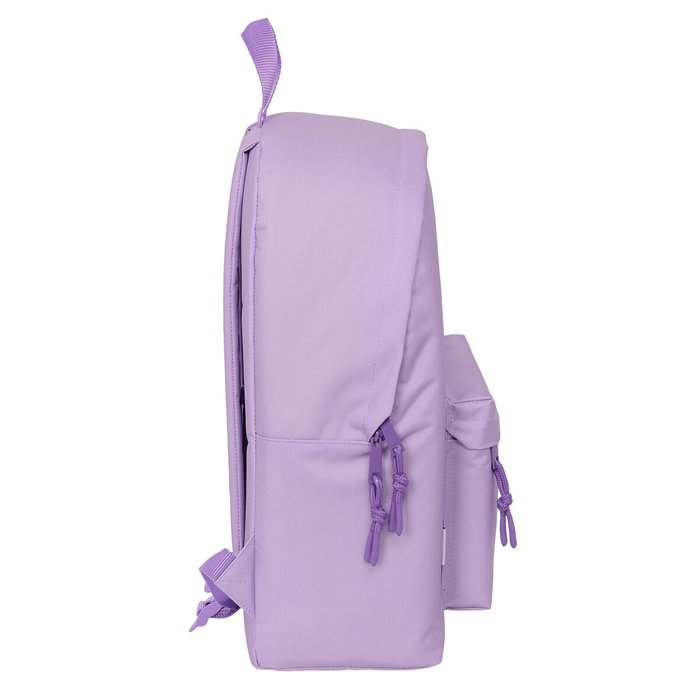 Mochila Escolar Stitch Sweet Azul Lila 33 x 42 x 15 cm