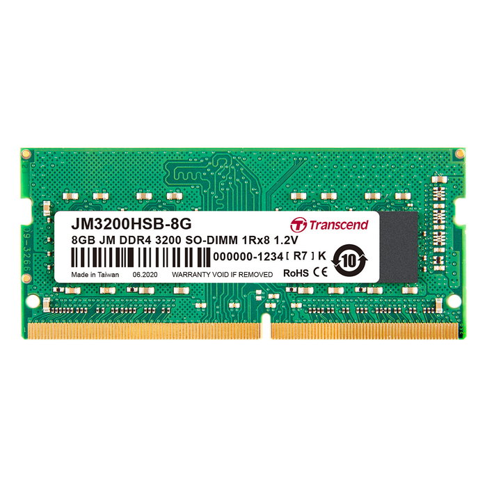 Transcend JetRAM 8GB DDR4 3200MHz Memoria RAM